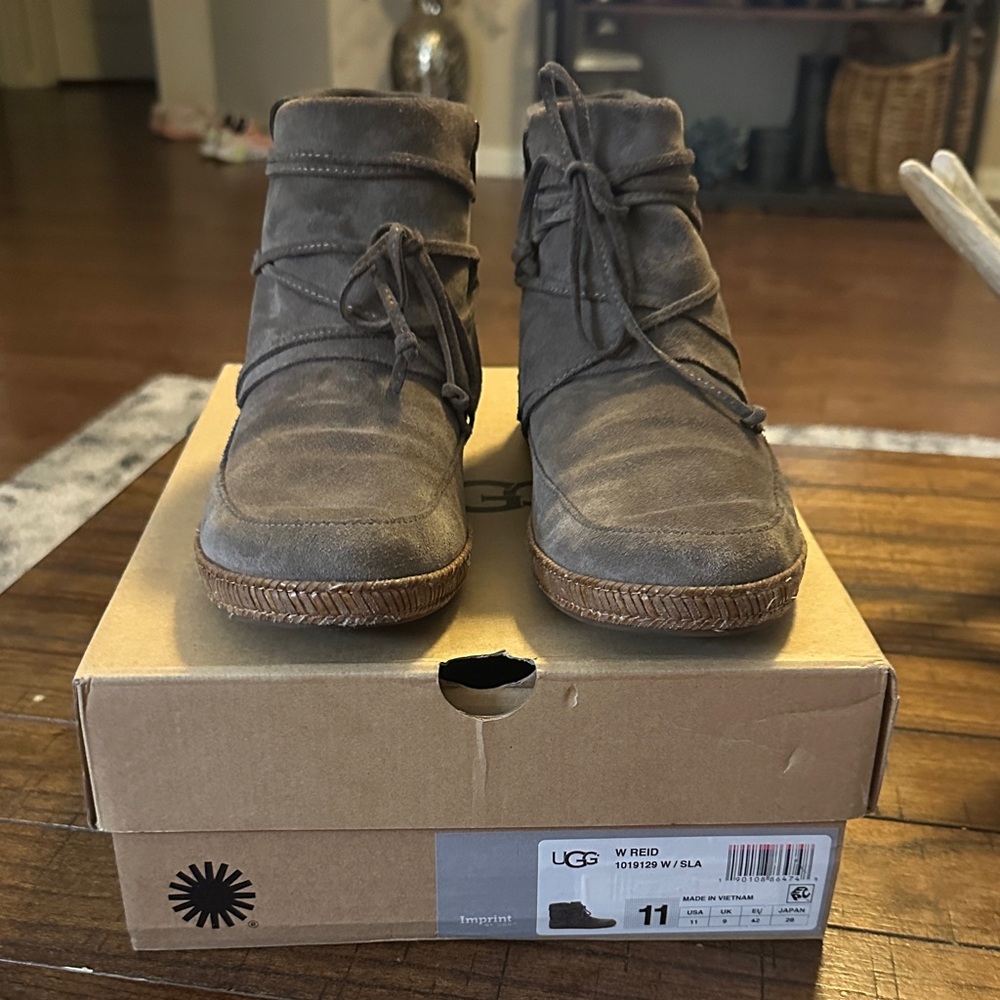 UGG Women’s Isla Gray Chukka Boots